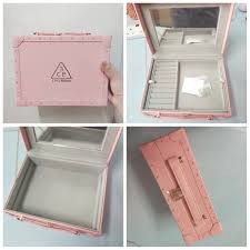 authentic 3ce makeup box cosmetic box