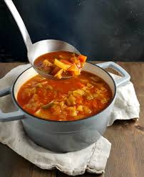 3 tablespoons olive oil 1/2 yellow onion chopped 2 cloves garlic minced 8 cups low sodium chicken broth vegetable broth fine too 1 teaspoon kosher salt 1/2 teaspoon dried thyme 1/2. The Original Fat Burning Cabbage Soup Frugal Hausfrau