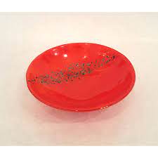 Red Large Bowl