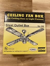 296 raco ceiling fan box 4 inch ocon