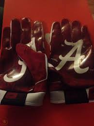 Alabama football gloves nike pro combat. Nike Alabama Football Gloves 1793136992