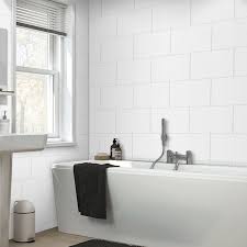 500x200 Simply White Matt Wall Tiles