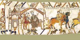 Tapisserie der normannischen eroberung englands. Teppich Von Bayeux Wikipedia
