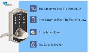 my schlage lock unlock without code