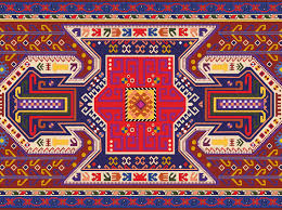 old armenian rug by diana katyan on