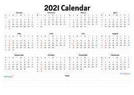 January 16, 2020 mae orcales. Free Cute Printable Calendar 2021