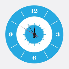 Premium Vector Wall Clock Design