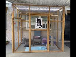 diy catio outdoor cat patio made