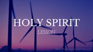 holy spirit lesson plan