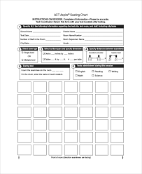 Sample Seating Chart 13 Documents In Pdf Word