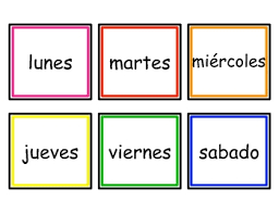 Pocket Chart Calendar Cards Spanish Version