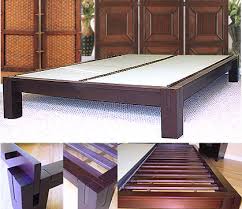 anese solid wood bed frame
