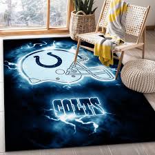 indianapolis colts nfl area rug bedroom