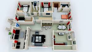 Make 3d House Plans And Rendering By