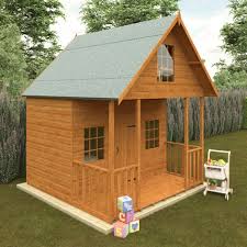 Outdoor Wooden Playhouse