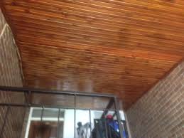 Woodhaven knotty pine plank has a rustic feel with authentic wood visuals and rich colors. Knotty Pine Ceiling Repair Spencer Roofing Affordable Repair Work