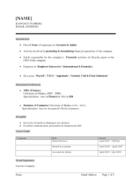 Pattern Of 3 Resume Format Resume Format Cover Letter