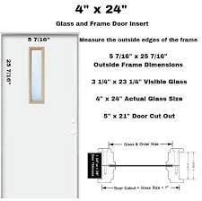 Diy Interior Wood Door Insert Glass And