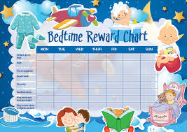 Happy Bedtime Reward Chart Reward Chart For Sleeping In Own Bed