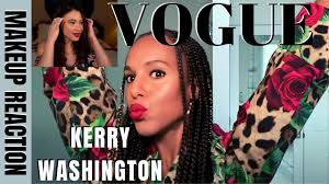 kerry washington beauty routine vogue