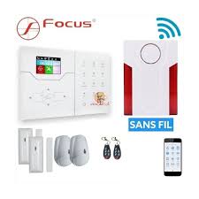 focus pack système alarme gsm wifi