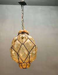 Vintage Murano Glass Pendant Lamp 1950s For Sale At Pamono