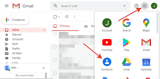 how to import contacts to gmail a