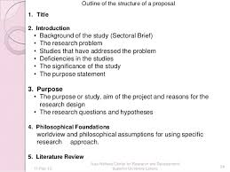 Guidelines On Writing A Graduate Project Thesis Shan Format For