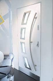 miami modern entry door in white