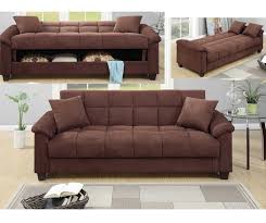 Adjustable Sofa Bed Chocolate Color