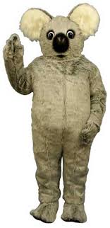 kuddly koala mascot costume costume