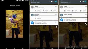 how to use android beam to send files