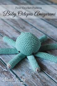 crochet baby octopus toy free crochet