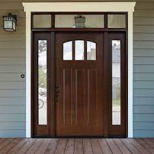 exterior doors with sidelights