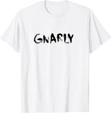 Amazon.co.jp: Gnarly Word Tシャツ : ファッション