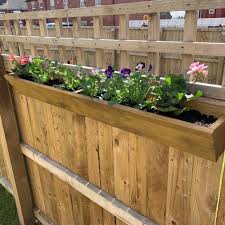 Outdoor Fence Or Wall Planter