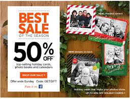 › best holiday card deals. Shutterfly Coupon 50 Off Photo Gifts Prints For Christmas Custom Printing Deals