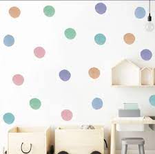 Large Polka Dot Wall Stickers Bedroom