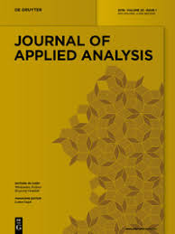 Members of the reviewer board are selected from all computation reviewers for regularly providing timely high quality reports on submitted manuscripts. Journal Of Applied Analysis