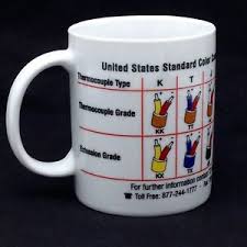 Details About Hvac Electrician Gift Coffee Mug Cup Thermocouple Color Code Chart Ansi Mc96 1