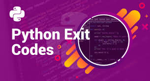 python exit codes