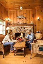 how to make your home look like a log cabin