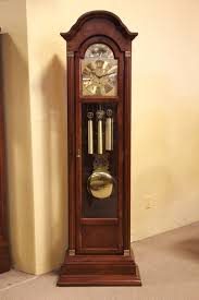 tall case cherry grandfather clock