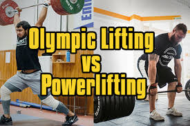 olympic lifting vs powerlifting