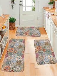 1pc mandala pattern anti slip kitchen