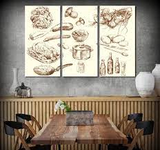 Restaurant Wall Art Kitchen Wall Decor