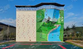 Outdoor High Rope Climbing Wall