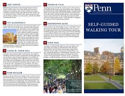 self guided walking tour penn