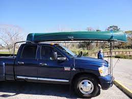 Explore kayak racks for trucks. Canoe Rack Over Front Of Cab Canoe Rack Canoe Kayak Trailer