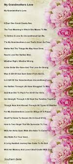 my grandmothers love poem by southern belle